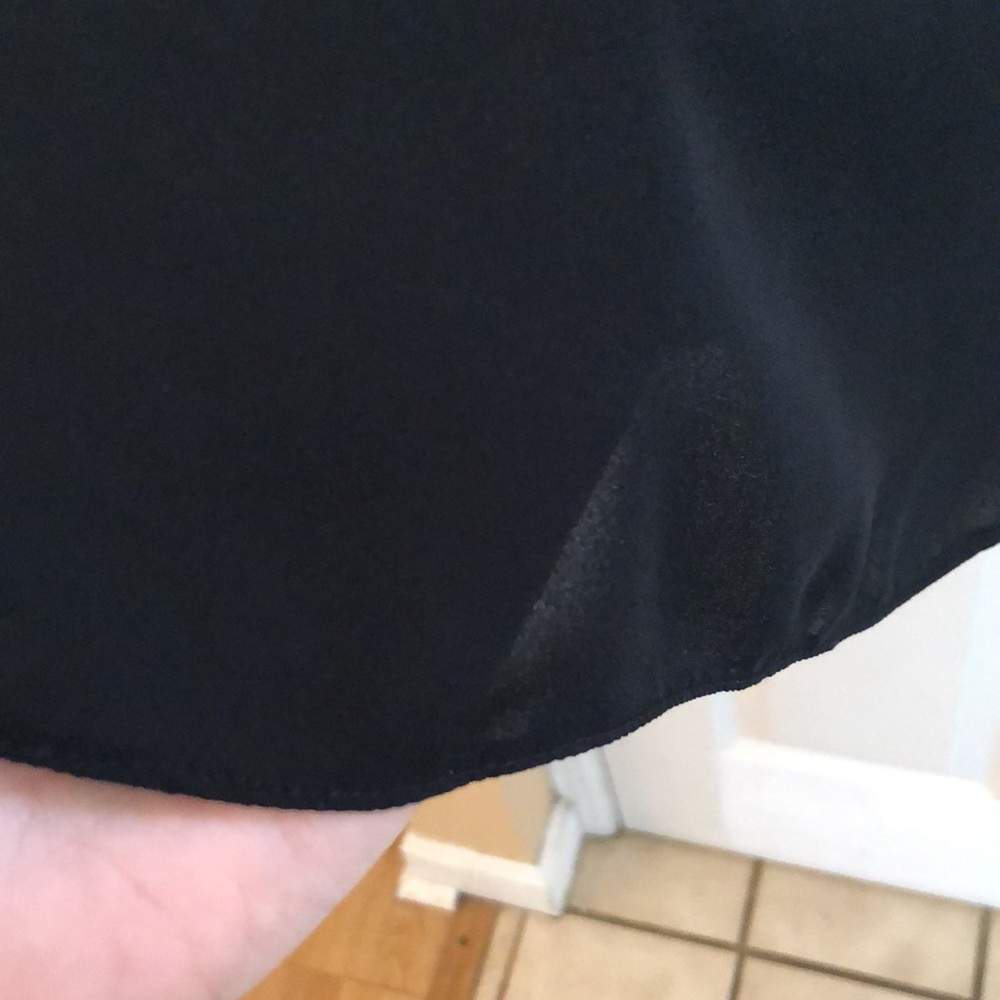 ASOS Black Top Blouse Sz 0 - Picture 5 of 8